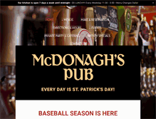 Tablet Screenshot of mcdonaghs.com